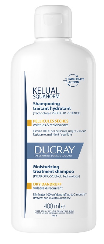 KELUAL SQUANORM SHAMPOO TRATTANTE IDRATANTE FORFORA SECCA 400 ML