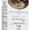 SHINE ON HIGH SENSITIVITY PLUS BIONDO 7,00 RIVELATORE IN CREMA 75 ML + CREMA COLORANTE 50 ML