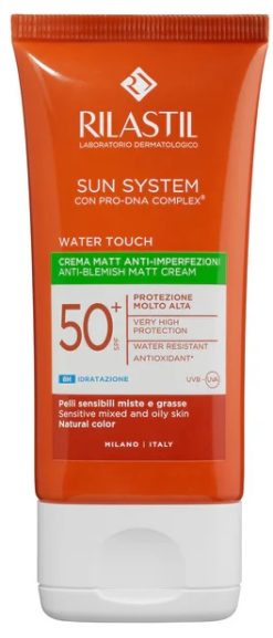 RILASTIL SUN SYSTEM WATER TOUCH FLUIDO SPF50+ 50 ML NUOVA FORMULAZIONE