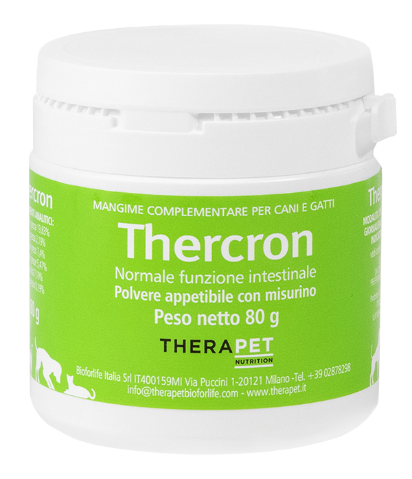 THERCRON CANE GATTO POLVERE 80 G
