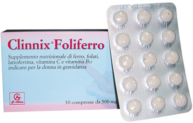CLINDERM FOLIFERRO 30 COMPRESSE