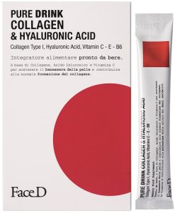 FACE D PURE DRINK COLLAGENE & ACIDO IALURONICO 30X15  ML