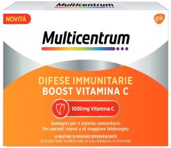 MULTICENTRUM DIFESE IMMUNITARIE BOOST VITAMINA C 28 BUSTINE