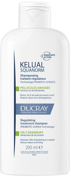 KELUAL SQUANORM SHAMPOO ANTI FORFORA GRASSA 200 ML