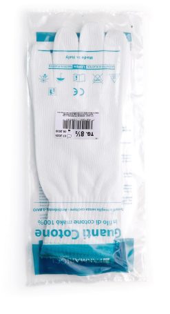 GUANTO CHIRURGICO COTONE FELPATO 8,5